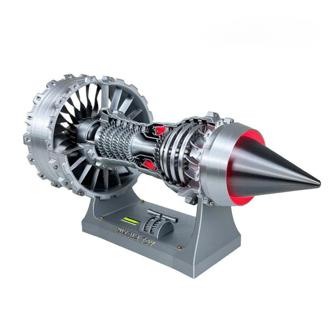 Final Versiyon - Rolls Royce Trent 900 Turbofan Engine Model (40cm/15.7cm)